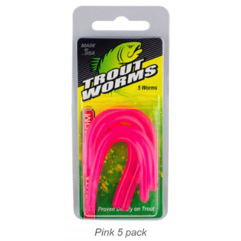 TroutMagnet Trout Worm Pink
