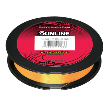 Sunline Super Natural 8lb Orange Mono 330yds