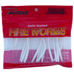 Pautzke Bait Co. Fire Worms White 15/pkg