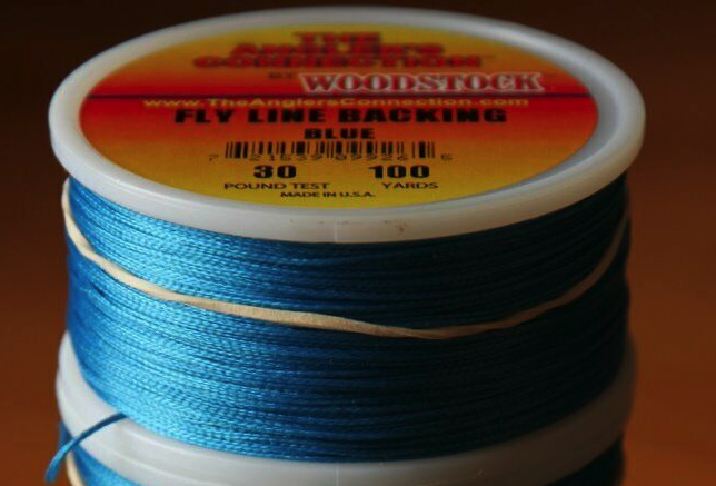 Woodstock Fly Line Backing 30lb Fl Yellow 100yds - Gagnon Sporting
