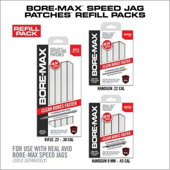 Real Avid Bore-Max Speed Jag Patches Refill Pack, 4" L