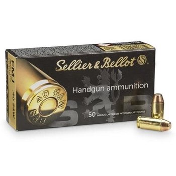 Sellier & Bellot Sellier & Bellot 40 S&W 180gr FMJ Ammunition