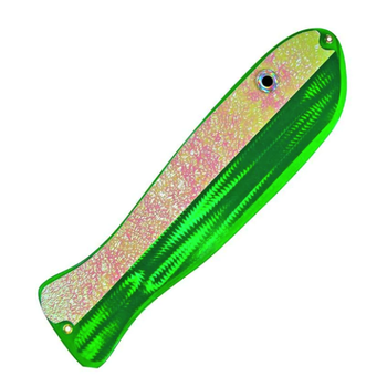 O'ki Tackle King Fisher II Flasher. Green Casper Ice Glow