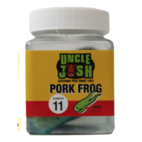 Uncle Josh Pork Frog Green Spot
