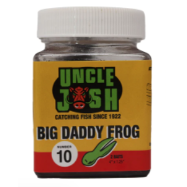Uncle Josh Big Daddy Pork Frog Black/Blue - Gagnon Sporting Goods