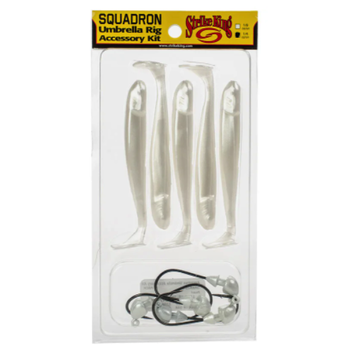 Strike King Squadron Umbrella Rig Kit. Pearl 1/4oz