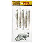 Strike King Squadron Umbrella Rig Kit. Green Gizzard Shad 1/4oz