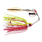 Strike King Mini King 1/8oz SpinnerBait Bleeding Chartreuse White