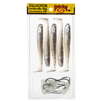 Strike King Squadron Umbrella Rig Kit. Blue Gizzard 1/8oz