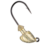 Strike King Squadron Baby Swimbait Head Golden Shiner 1/8oz 3-pk