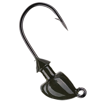 Strike King Squadron Baby Swimbait Head Green Pumpkin 1/8oz 3-pk