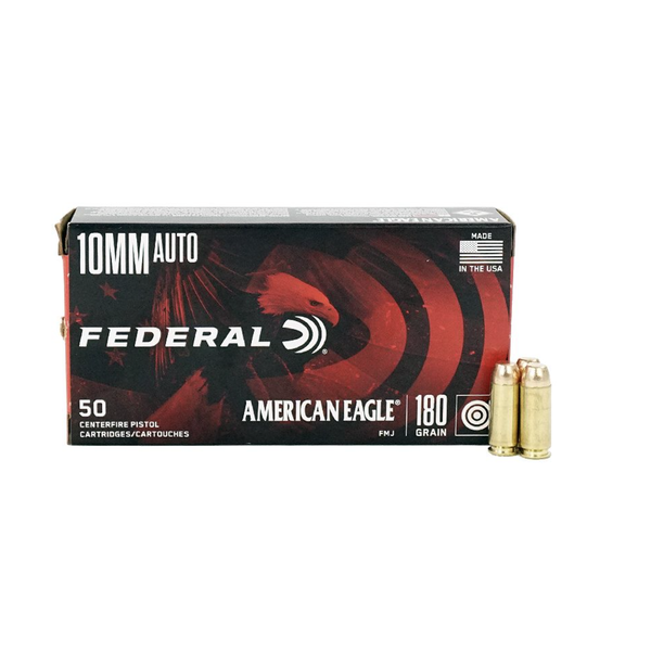 Federal American Eagle 10mm Auto 180Gr FMJ Ammunition