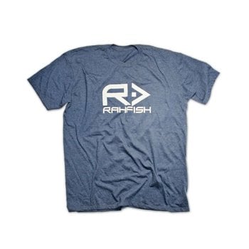 RahFish Big R Tee, Navy, XXL