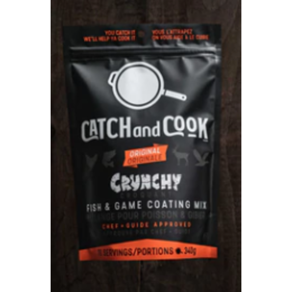 Catch and Cook Original Crunchy Fish & Game Coating Mix 340g