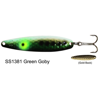 Dreamweaver Super Slim Spoon. Green Goby
