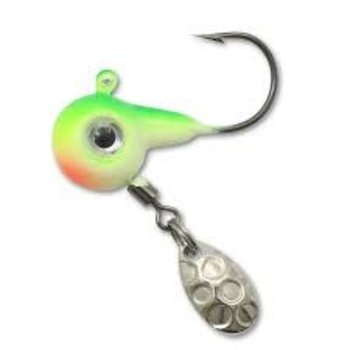 Northland Fire Ball Spin Jig. 1/4oz Glow Watermelon