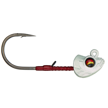 Megabass Okashira Jig Head 1/8oz 3/0 Spawn Kill 3-pk