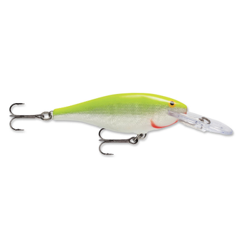 Rapala Shad Rap Silver Fluorescent Chartreuse 07
