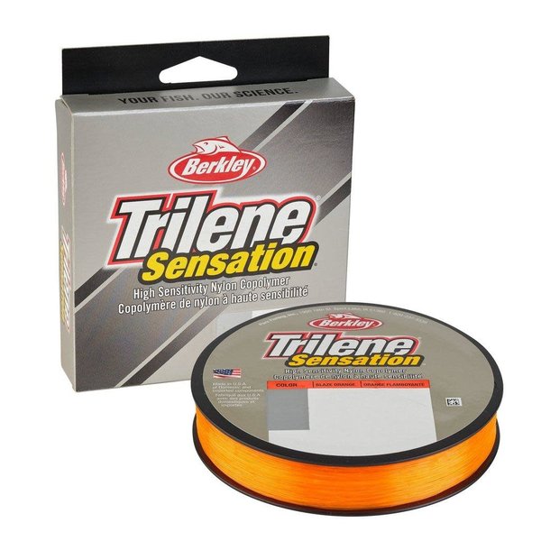 Trilene Sensation 10lb Blaze Orange 330yd Spool