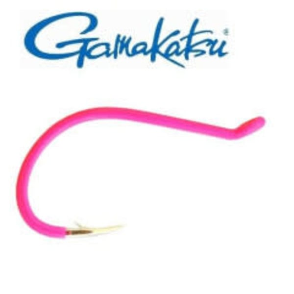 Gamakatsu Fluorescent Pink Octopus Hook. Size 4 7-pk