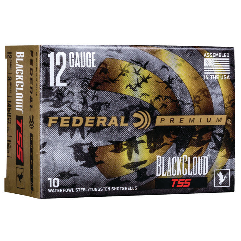 Federal Black Cloud TSS 12 Gauge Ammo 3 #7 and BB 1-1/4 Oz - Gagnon  Sporting Goods