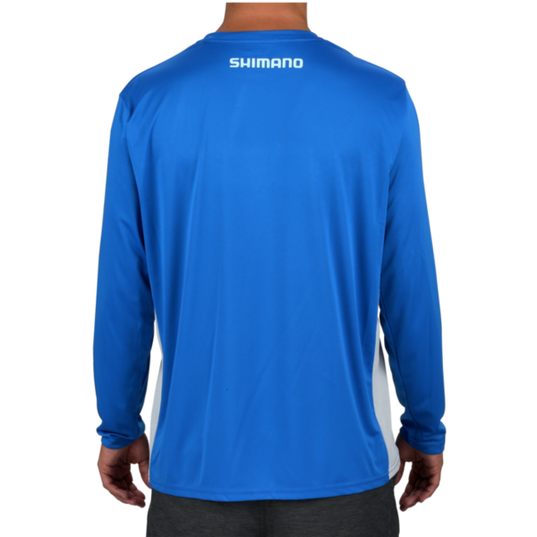 Shimano Long Sleeve Tech Tee Royal Blue L