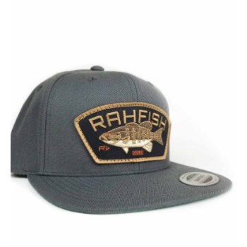 RahFish SMB Snapback Hat--Charcoal
