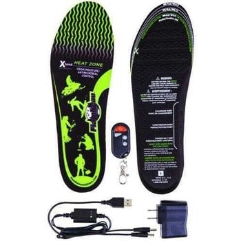 Flambeau Rechargeable 3.7V Heated Insoles with Remote Kit, XL