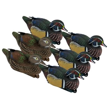 Tanglefree Pro Series Wood Duck Decoys 6 Pack