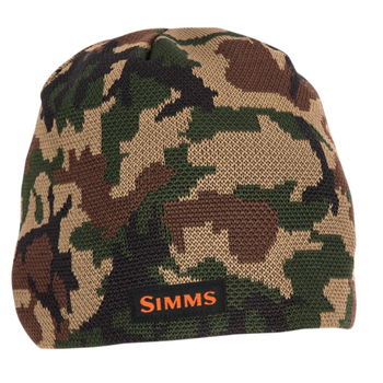 Simms CX Everday Beanie. Woodland Camo