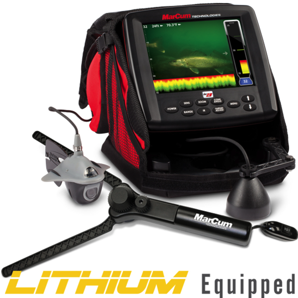 MarCum LX-9L Lithium Equipped Sonar/ Underwater Camera System