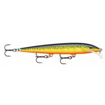 Rapala Scatter Rap Minnow. Hot Steel 11
