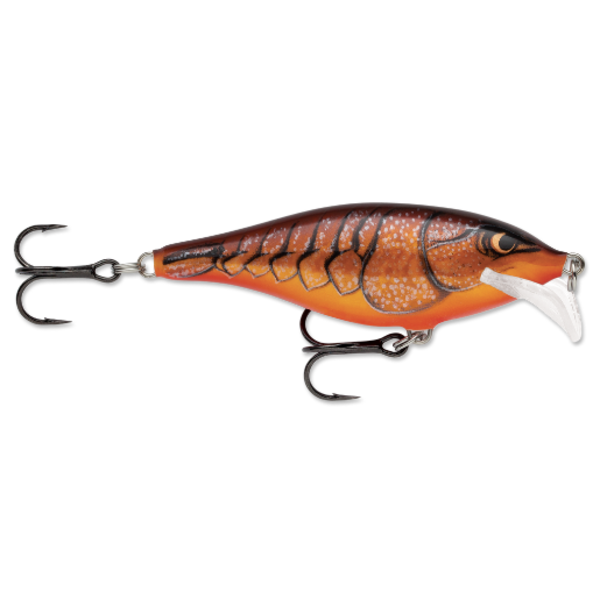 Rapala Scatter Rap Shad. Dark Brown Crawdad 07