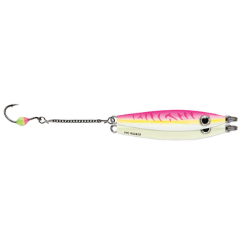 VMC Rocker Spoon 5/16oz Glow Pink Fire UV