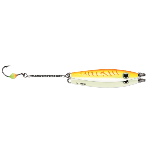 VMC Rocker Spoon 5/16oz Glow Orange Fire UV