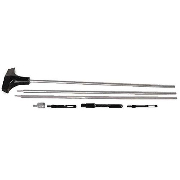 Hoppes 3PSS Bench Rest Cleaning Rod Multi-Caliber Rifle/Shotgun Stainless Steel 3 Piece