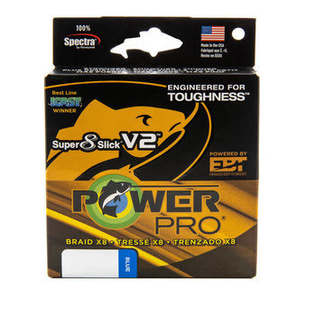 PowerPro Super8Slick V2 30lb Blue 150yds