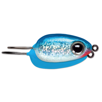 VMC Tear Drop Jig 1/4oz Glow Blue Shiner