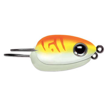 VMC Tear Drop Jig 1/4oz Glow Orange Fire UV