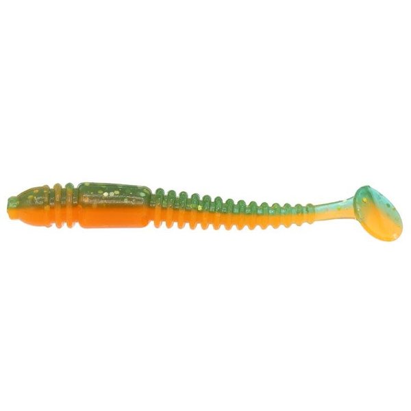 Euro Tackle Micro Finesse B-Vibe Fire Tiger 2" 8-pk