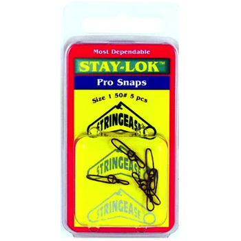 Stringease Stay-Lok Pro Snaps. Size 5 350# 5-pk