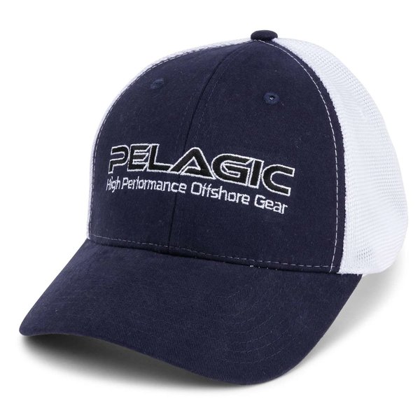 Pelagic Offshore Cap Navy Solid - Gagnon Sporting Goods