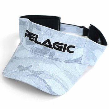 Pelagic Performance Visor Hat. Fish Camo O/S (BF22)