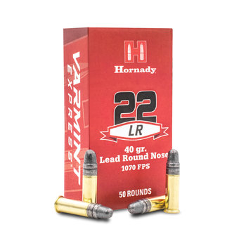 Hornady Varmint Express Ammunition, 22 Long Rifle 40 Grain, Lead Round Nose - Box of 50