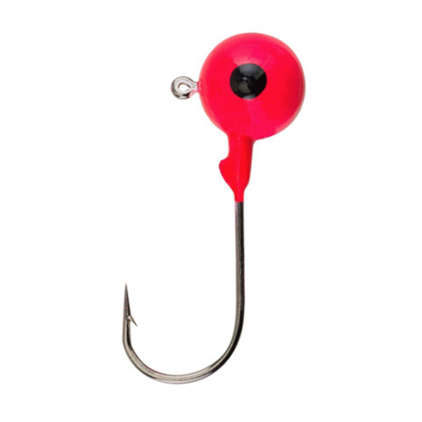 Berkley Round Ball Jigs. 1/32oz Pink 8-pk