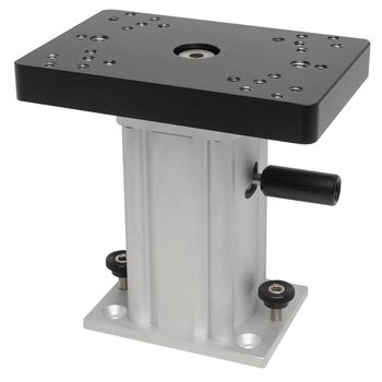 Cannon Aluminum Swivel Base Downrigger Pedestal 6"