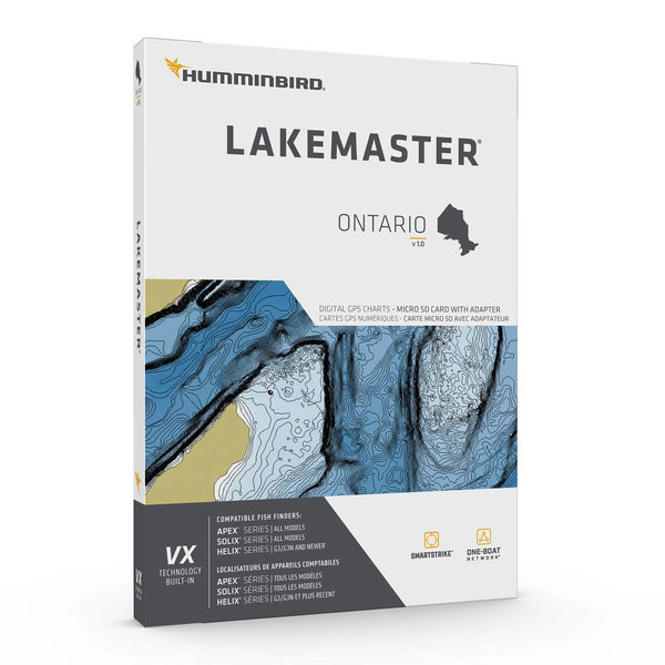 Humminbird Lakemaster VX Electronic Chart - Ontario
