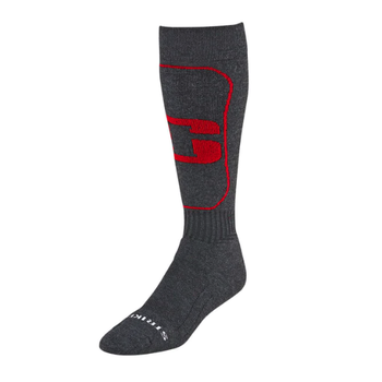 Striker Wool Socks. Charcoal 9-13 L/XL