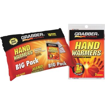 Grabber Big Pack Hand Warmers. 10-pk