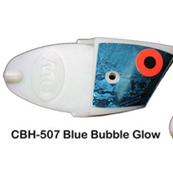 Dreamweaver Meat Heads. Blue Bubble Glow  4/pk